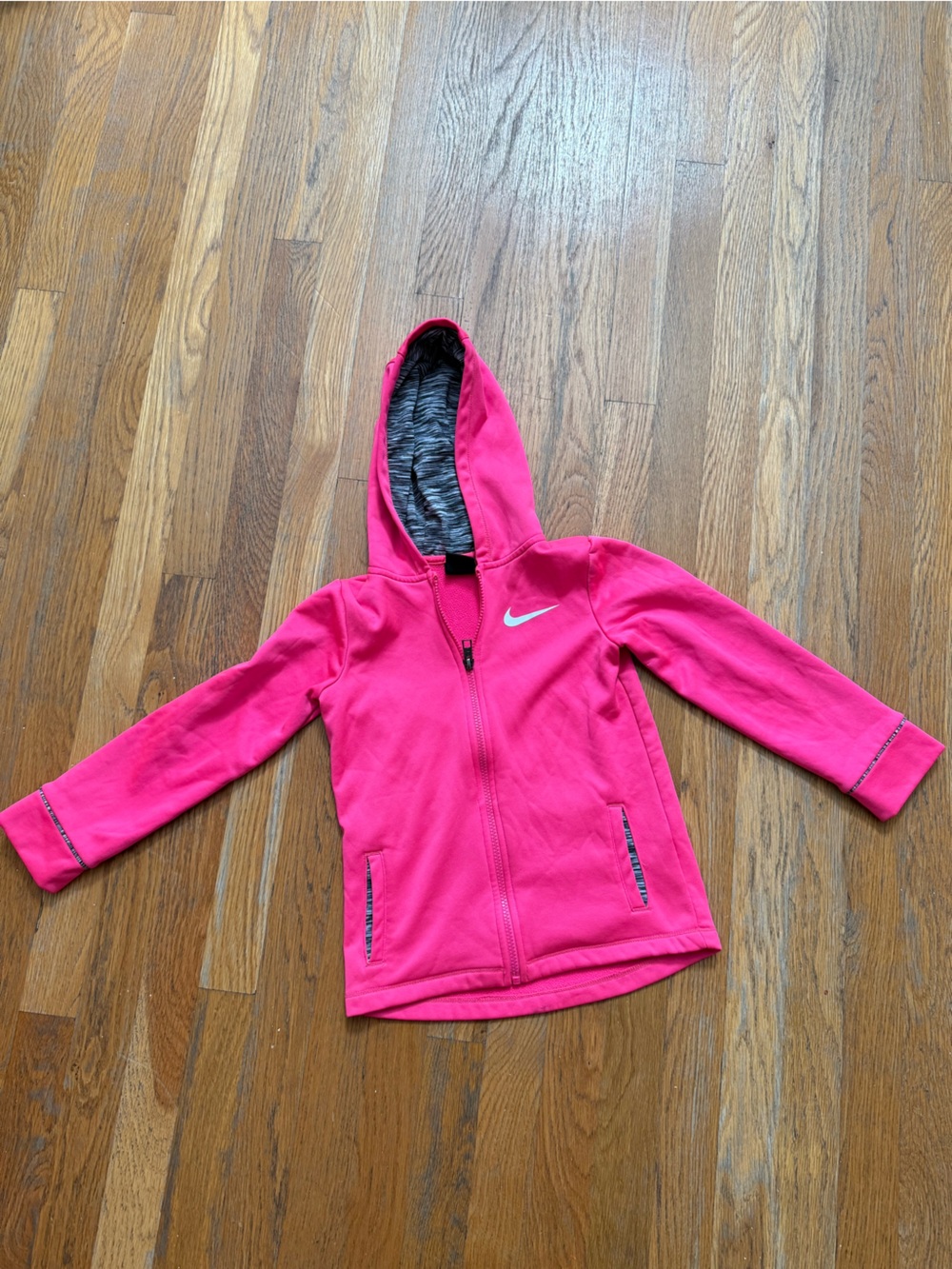 Nike Hot Pink Dri-FIT Zip Hoodie